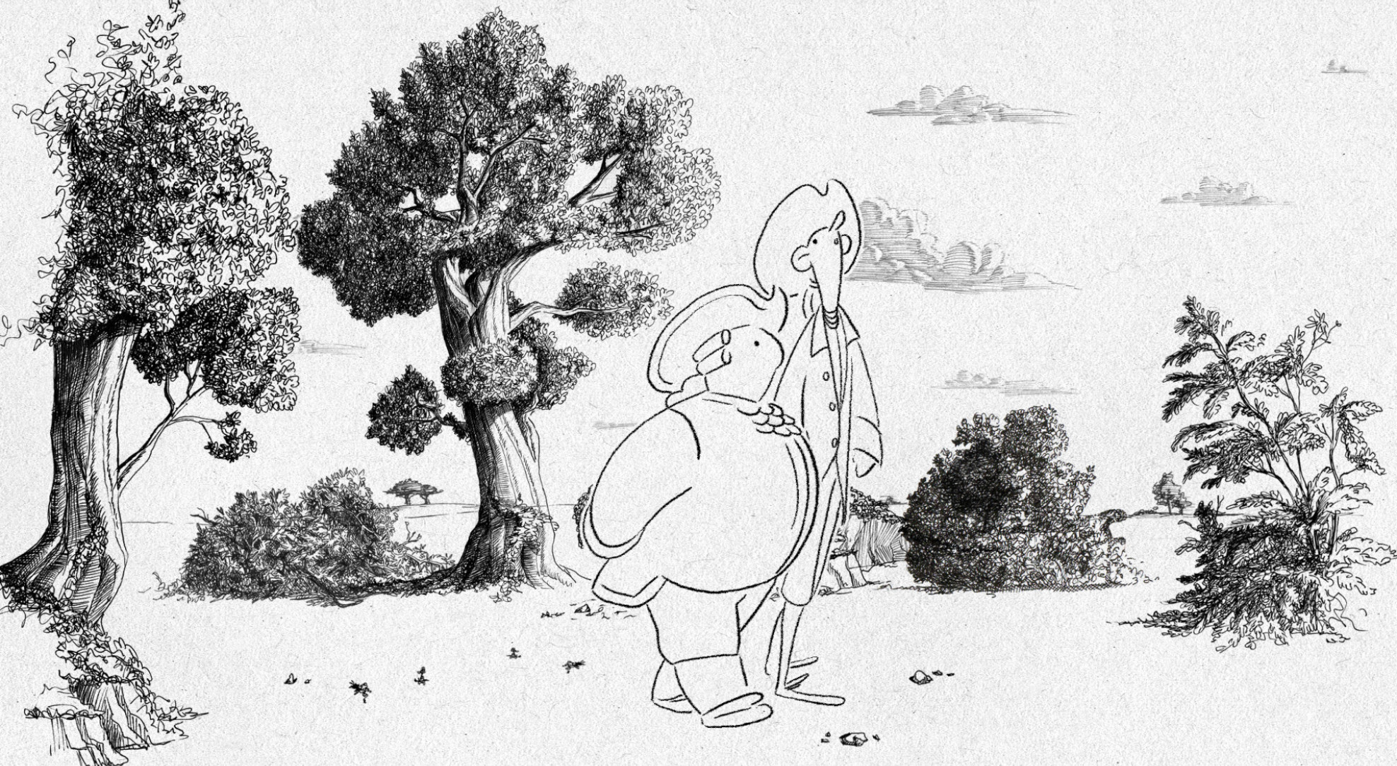 Image Jacques le Fataliste et son maître