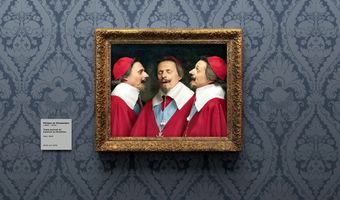 Image À Musée Vous, À Musée Moi - S1/30 - Triple portrait de Richelieu, Philippe de Champaigne « La langue de Molière »